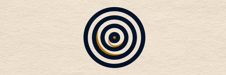 Illustration: abstrakte Spiralform — Symbolbild zur Studienplatzklage Psychologie